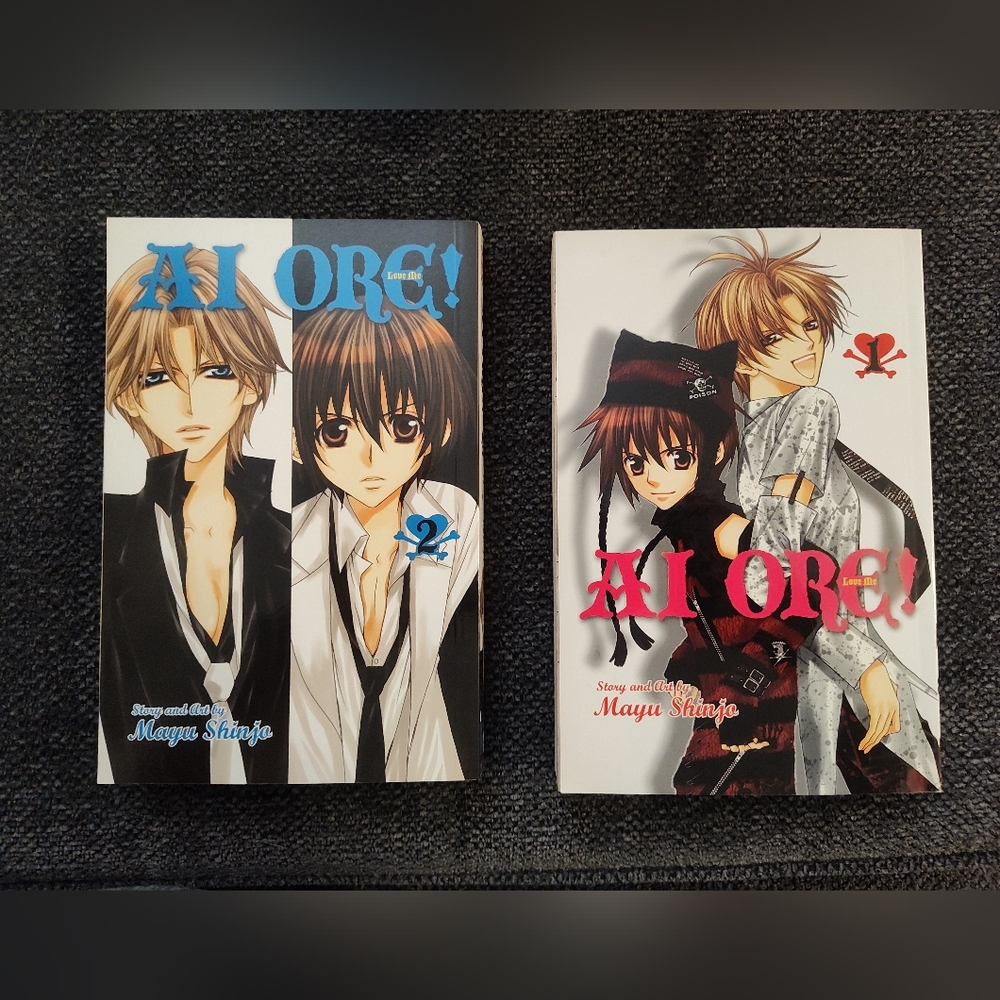 AI ORE! Manga Volumes 1 and 2 by Mayu Shinjo